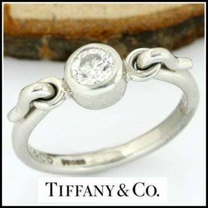 Tiffany & Co. Platinum 950, 0.25ct Diamond Ring